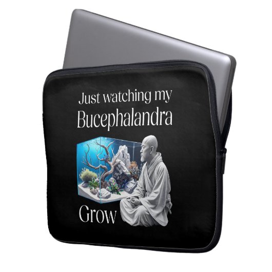 Zen and Bucephalandra – The Art of Aquascaping Laptopschutzhülle (Vorderseite Links)