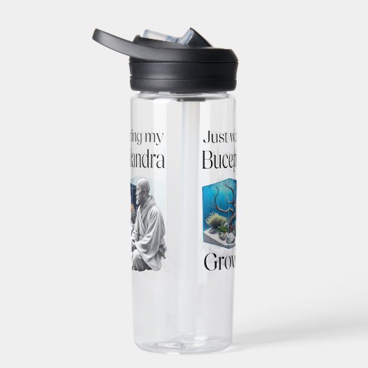 Zen and Bucephalandra – The Art of Aquascaping Trinkflasche (Rechts)