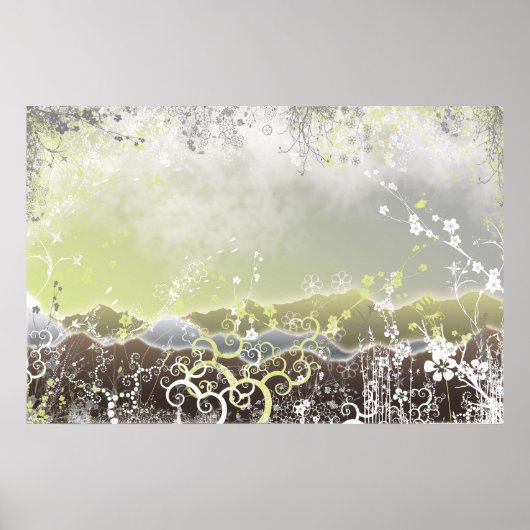 Zen-Ansicht Poster (Vorne)