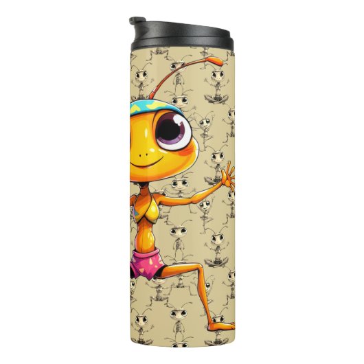 Zen Ants 4 Thermosbecher (Nach rechts gedreht)