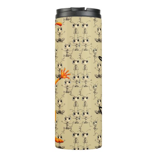 Zen Ants 5 Thermosbecher (Rückseite)