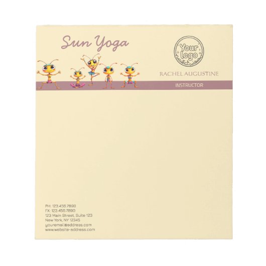 Zen Ants Notepad Notizblock (Vorderseite)