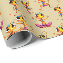 Zen Ants Wrapping Paper Geschenkpapier