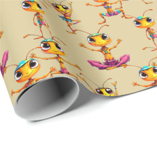 Zen Ants Wrapping Paper Geschenkpapier