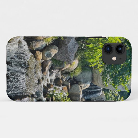 Zen Aqua Stream Bezaubernde Waldharmonie Case-Mate iPhone Hülle (Rückseite (Horizontal))