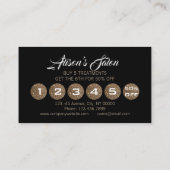 Zen Aromatherapie WELLNESS-CENTER Massage Therapie Treuekarte (Rückseite)