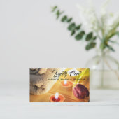 Zen Aromatherapie WELLNESS-CENTER Massage Therapie Treuekarte (Stehend Vorderseite)