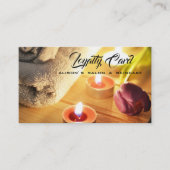 Zen Aromatherapie WELLNESS-CENTER Massage Therapie Treuekarte (Vorderseite)