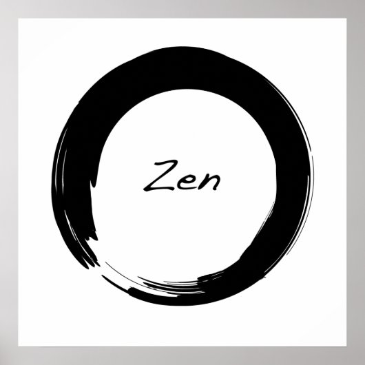 Zen Art Poster (Vorne)
