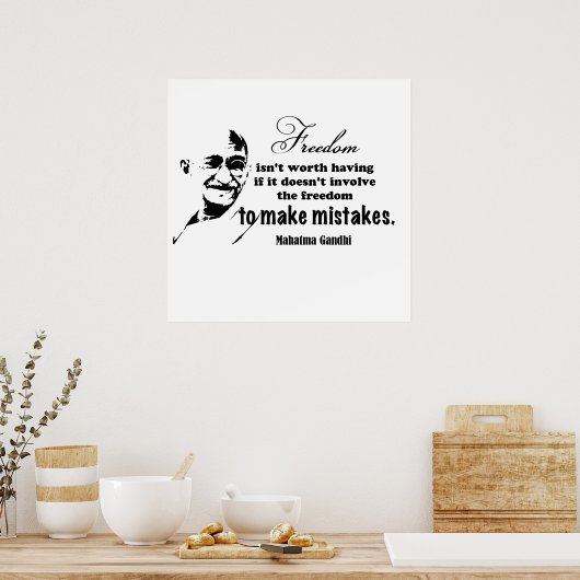 Zen Art Poster (Küche)