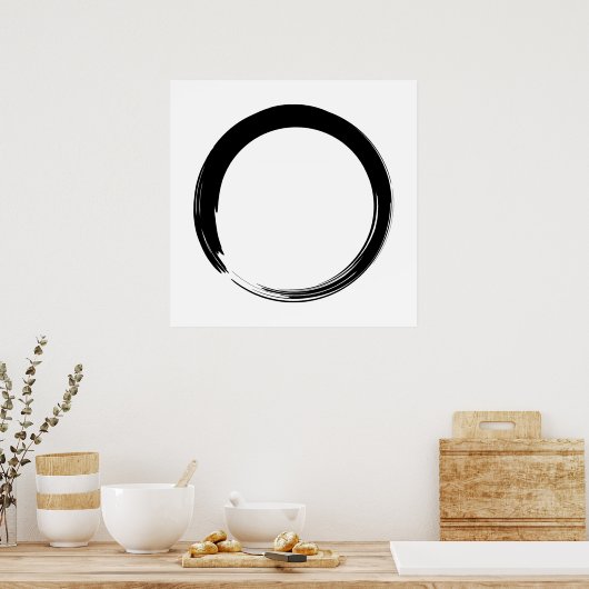 Zen Art Poster (Küche)