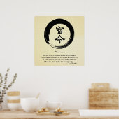 Zen Art Poster (Küche)