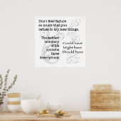 Zen Art Poster (Küche)