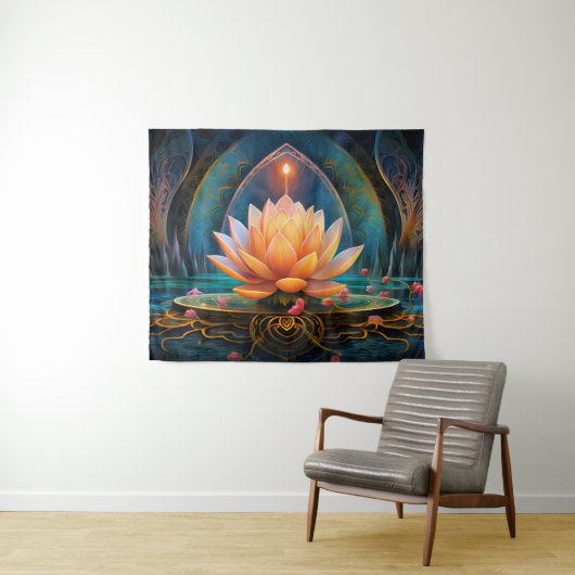 Zen Art Tapestry Wandteppich (Beispiel (Horizontal))
