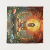 Zen Art Tapestry Wandteppich (Vorderseite (Horizontal))