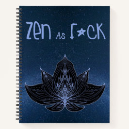 ZEN AS F*CK Journal-Notebook Notizblock