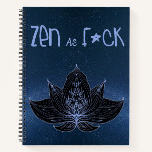 ZEN AS F*CK Journal-Notebook Notizblock