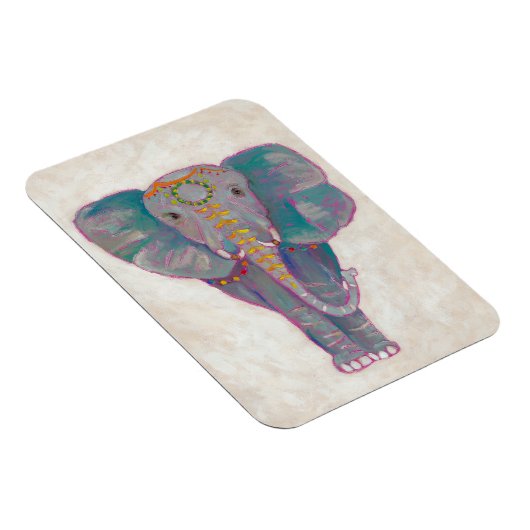 Zen Asian Elephant Magnet (Rechte Seite)