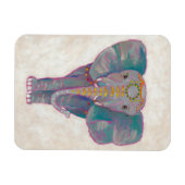 Zen Asian Elephant Magnet (Horizontal)