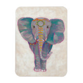 Zen Asian Elephant Magnet (Vertikal)