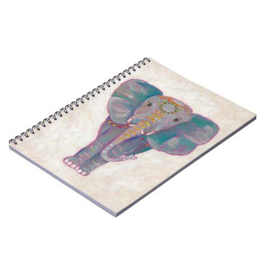 Zen Asian Elephant Notizblock (Linke Seite)