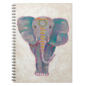 Zen Asian Elephant Notizblock (Vorderseite)