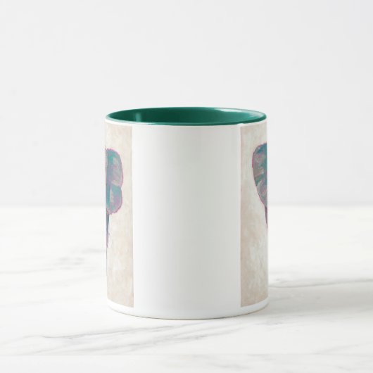 Zen Asian Elephant Tasse (Zentrum)