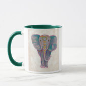 Zen Asian Elephant Tasse (Links)