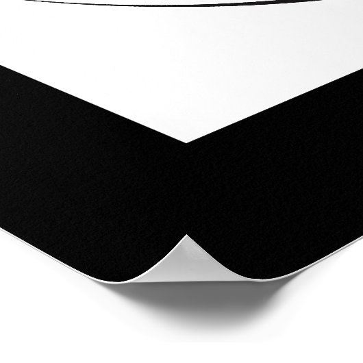 Zen Asian Red Sun Yoga Moderne Kalligraphie Om Om Poster (Ecke)