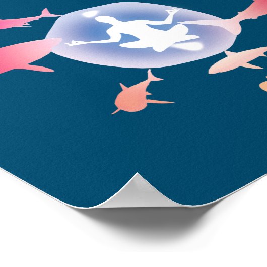 Zen Attitude Poster (Ecke)