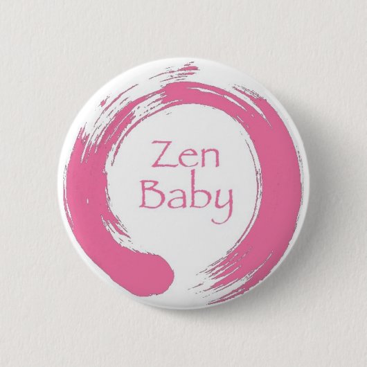 Zen-Babyknopf Button (Vorderseite)