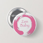 Zen-Babyknopf Button (Vorne & Hinten)