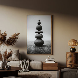 Zen Balance Leinwanddruck