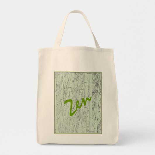 ''Zen Bamboo' Bio Tasche (Vorne)