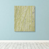 'Zen Bamboo II' überzogene Canvas Print Leinwanddruck (Insitu (Holzboden))