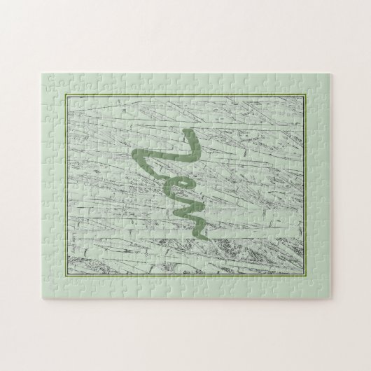 'Zen Bamboo' Jigsaw Puzzle (Horizontal)