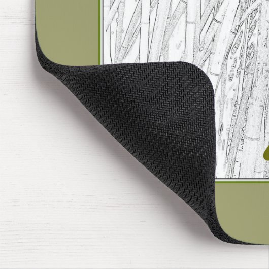 'Zen Bamboo' Mousepad (Ecke)