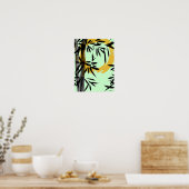 Zen Bamboo Sun Poster (Küche)