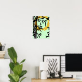 Zen Bamboo Sun Poster (Heimbüro)