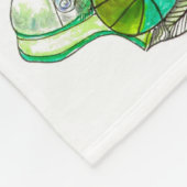 Zen Bamboo und Panda Blanket Fleecedecke (Ecke)