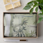Zen-Bambuswald Botanisches Muster (1) Seidenpapier (Geschenk)