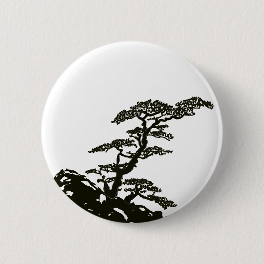 Zen-Baum Button (Vorderseite)