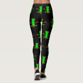 Zen-Baum-Frosch Leggings (Rückseite)