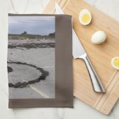 Zen Beach Kitchen Towel Geschirrtuch (Viertel Falte)