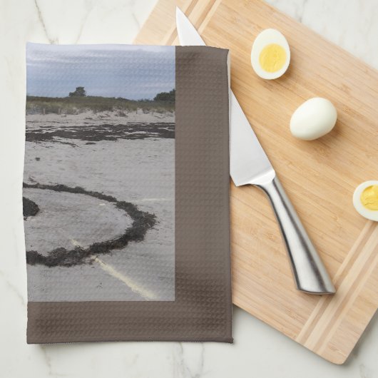 Zen Beach Kitchtuch Geschirrtuch (Viertel Falte)