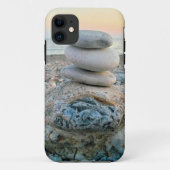 Zen Beach Stones Case-Mate iPhone Hülle (Rückseite)