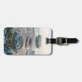 Zen Beach Stones Gepäckanhänger (Vorderseite horizontal)