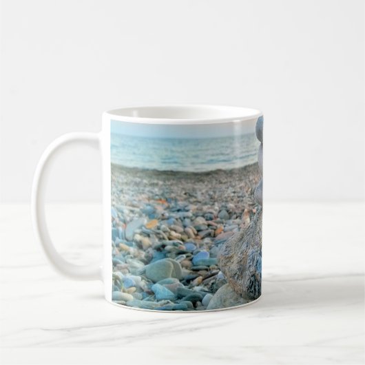 Zen Beach Stones Kaffeetasse (Links)