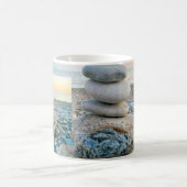 Zen Beach Stones Kaffeetasse (Mittel)