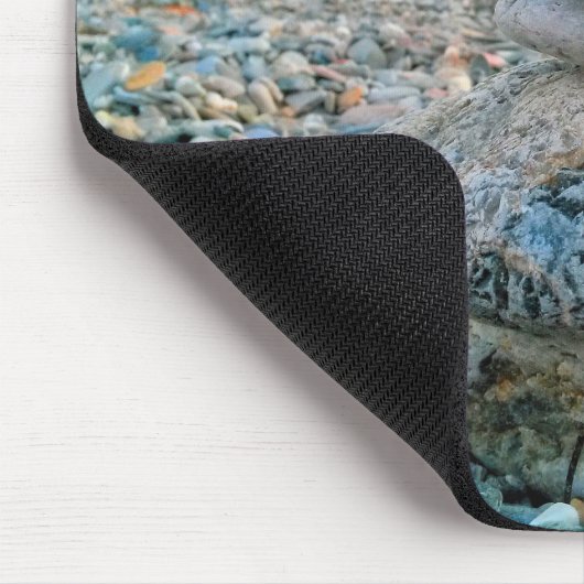Zen Beach Stones Mousepad (Ecke)